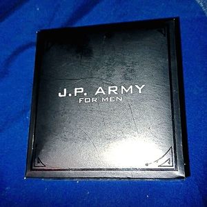 J.P silver cross necklace